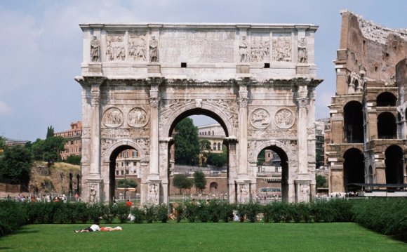 Arch of constantine, emperor