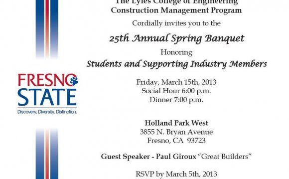Fresno State Construction Management