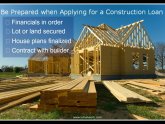 New construction Loans